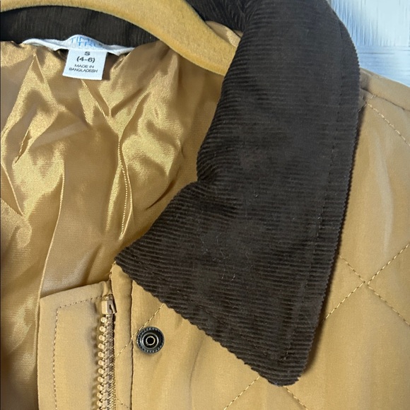 Time and Tru Brown Quilted Puffer Jacket - Picture 5 of 6